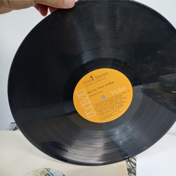 Vintage Charley Pride Did You Think To Pray Vinyl Record Album RCA - Picture 7 of 11